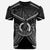 Vanuatu T Shirt Vanuatuan Seal With White Line Style Unisex Black - Polynesian Pride