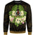 Vanuatu Sweatshirt - Polynesian Gold Patterns Collection Unisex Black - Polynesian Pride