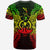 Vanuatu T Shirt Vanuatuan Coat of Arms Map Polynesian Tattoo Reggae - Polynesian Pride