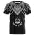 Vanuatu Custom T Shirt Polynesian Armor Style Black Unisex Black - Polynesian Pride