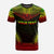 Vanuatu Custom T Shirt Vanuatuan Coat of Arms Polynesian Chief Tattoo Reggae Version - Polynesian Pride