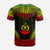 Vanuatu Custom T Shirt Vanuatuan Coat of Arms Polynesian Chief Tattoo Reggae Version Unisex Reggae - Polynesian Pride