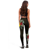 Vanuatu Hibiscus Leggings A7 - Polynesian Pride