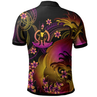 Vanuatu Custom Polo Shirt Vanuatuan in wave - Polynesian Pride