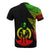 Vanuatu Custom T Shirt Polynesian Pattern Reggae Style - Polynesian Pride