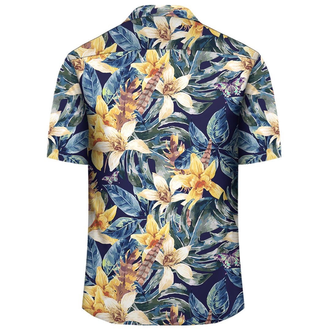 Vintage Floral Hawaiian Shirt - Polynesian Pride