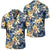 Vintage Floral Hawaiian Shirt Unisex Black - Polynesian Pride