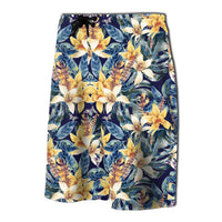 Vintage Floral Board Shorts - Polynesian Pride