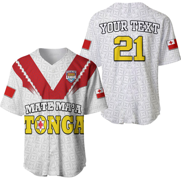 Tonga Tailulu College And Tonga High School Baseball Jersey Together Original Style LT8 main image 1
