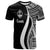 Guam T Shirt White Polynesian Tentacle Tribal Pattern Unisex White - Polynesian Pride
