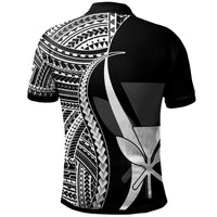 FOB Father of the Bride Polo Shirt White Polynesian Tentacle Tribal Pattern - Polynesian Pride