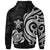 Tahiti Polynesian Hoodie White Tentacle Turtle - Polynesian Pride