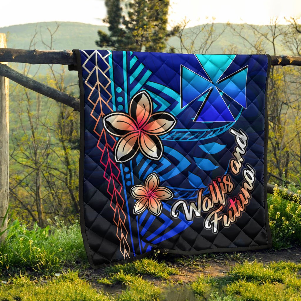 Wallis and Futuna Premium Quilt - Vintage Tribal Mountain - Polynesian Pride
