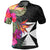 Wallis and Futuna Polo Shirt Hibiscus Polynesian Pattern Unisex Black - Polynesian Pride