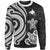 Papua New Guinea Sweater - White Tentacle Turtle Unisex White - Polynesian Pride