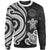 Palau Sweater - White Tentacle Turtle Unisex White - Polynesian Pride