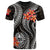 Tahiti Polynesian T Shirt Black Plumeria Unisex BLACK - Polynesian Pride