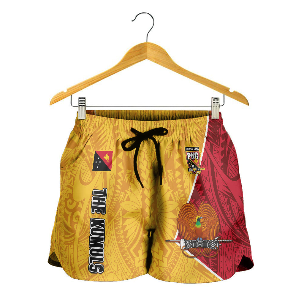 The Kumuls PNG Women's Shorts Papua New Guinea Polynesian Dynamic Style LT14 - Polynesian Pride