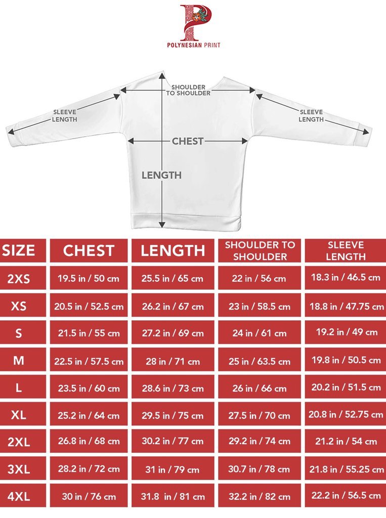 American Samoa Women's Off Shoulder Sweater - Blue Tattoo Version - Polynesian Pride