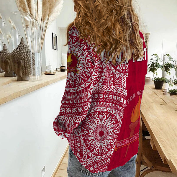 Personalised Tonga Beulah College Bomber Jacket Tongan Ngatu Pattern LT14