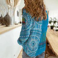 (Custom Personalised) Lavengamalie Tonga College Women Casual Shirt Class Of Year Tongan Ngatu Pattern LT14 - Polynesian Pride