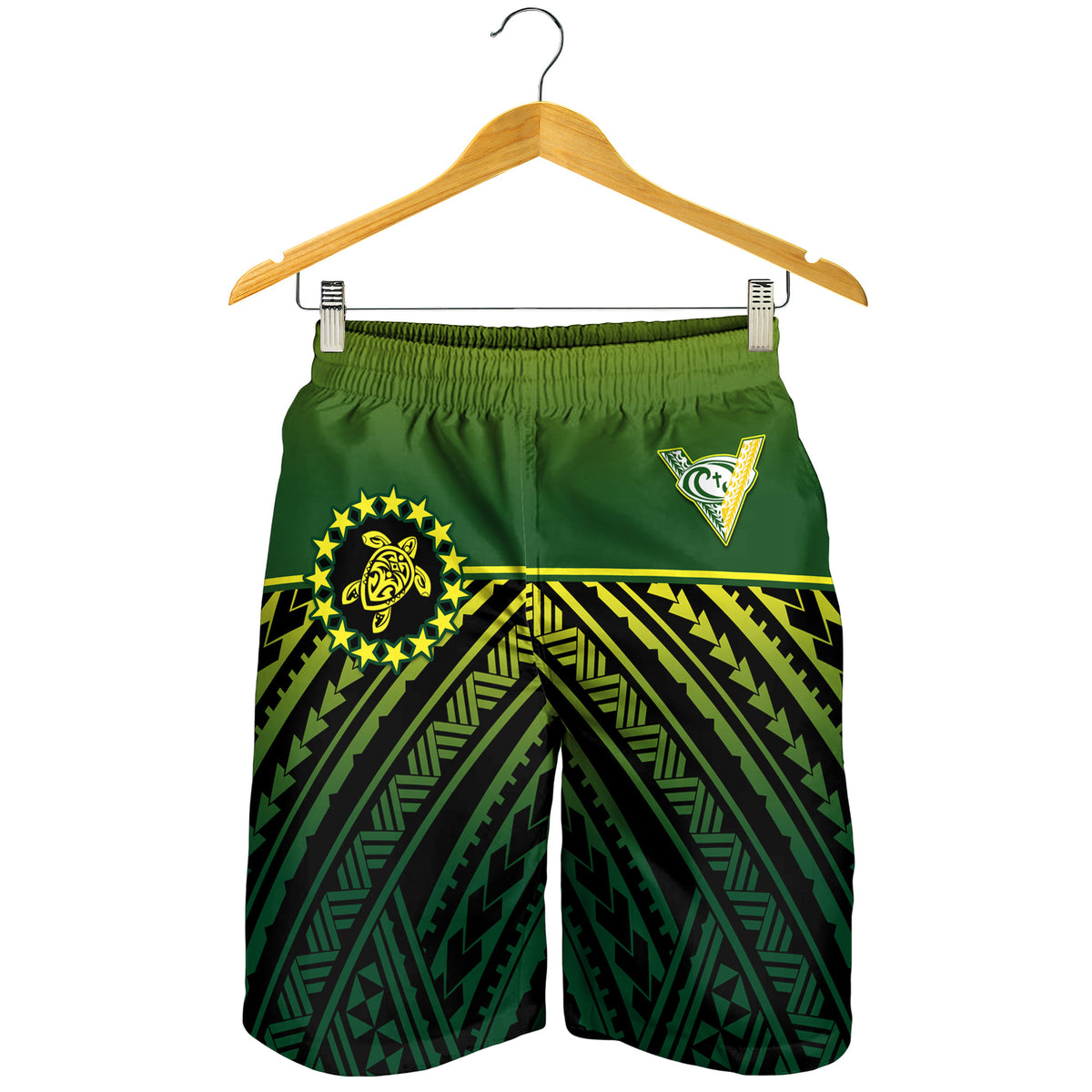 The Kuki's Men Shorts Cook Islands Rugby LT13 - Polynesian Pride