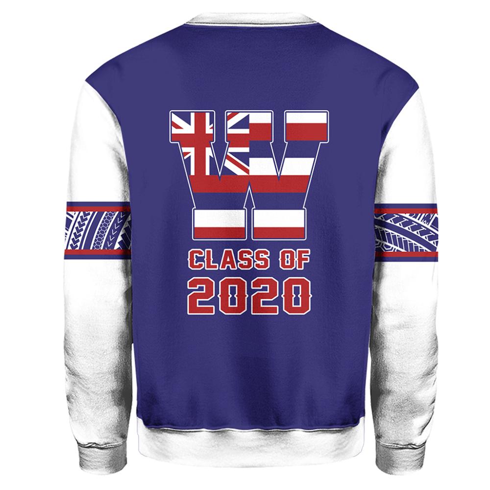 (Personalized) Hawaii - Waianae High Custom Your Class Sweatshirt - AH - Polynesian Pride