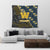 Hawaii - Waipahu High Tapestry - AH Wall Tapestry Small 60" x 51" Yellow - Polynesian Pride