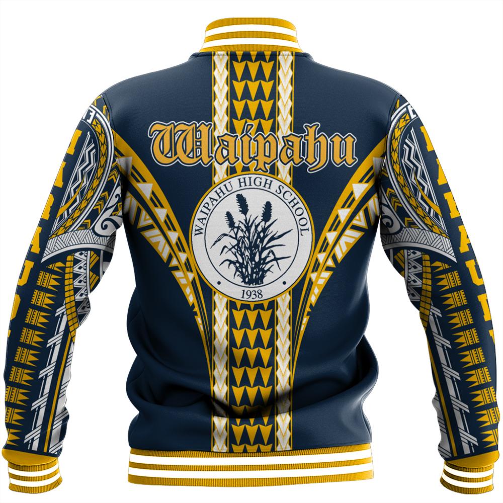 Hawaii Baseball Jacket - Waipahu High Baseball Jacket - AH - Polynesian Pride