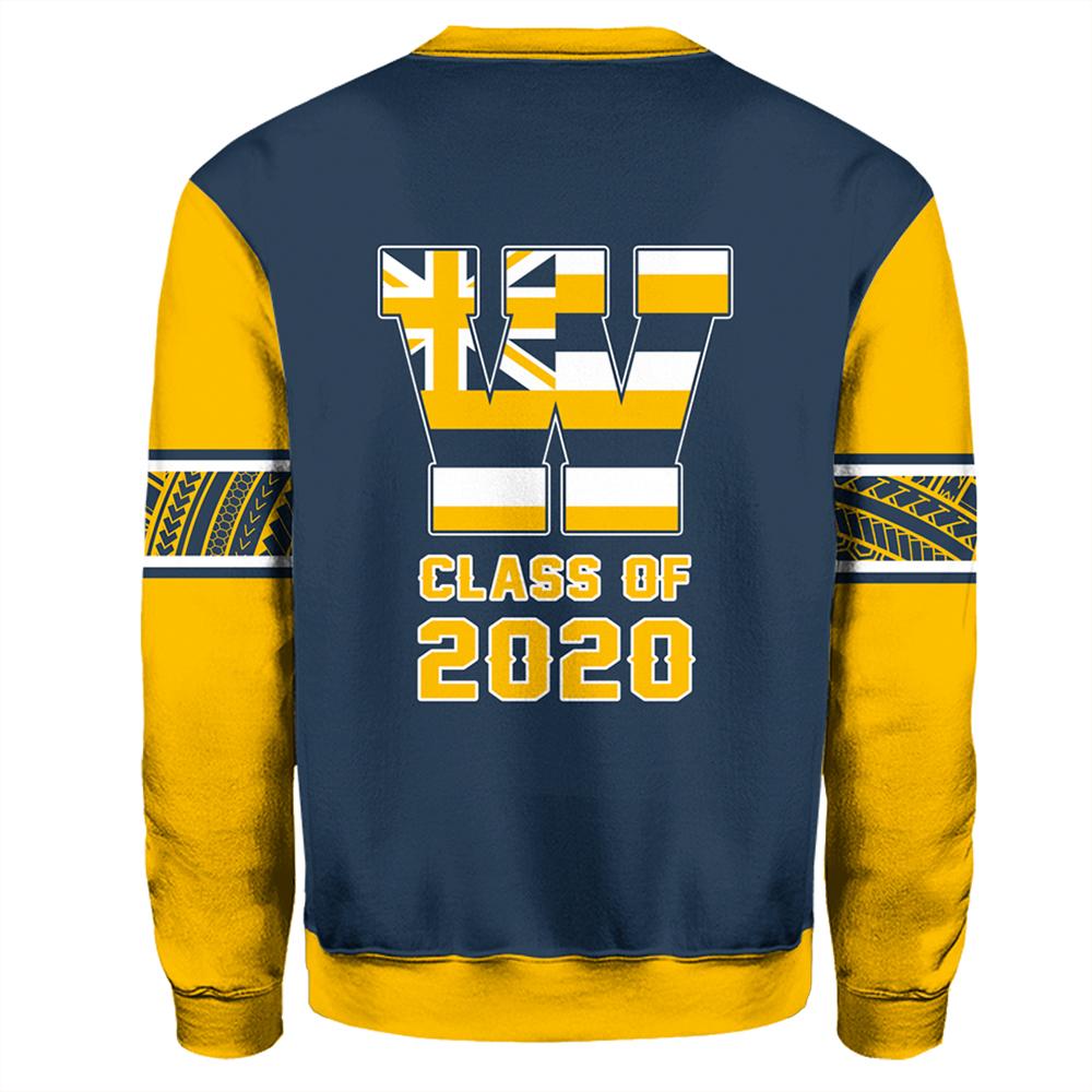 (Personalized) Hawaii - Waipahu High Custom Your Class Sweatshirt - AH - Polynesian Pride