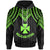 Wallis and Futuna Hoodie Polynesian Armor Style Green Unisex Green - Polynesian Pride