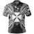 Wallis and Futuna Polo Shirt Wallis and Futuna Coat Of Arms Map Polynesian Tattoo Black Unisex Black - Polynesian Pride