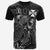 Wallis and Futuna T Shirt Wallis and Futuna Coat of Arms Turtle Hibiscus Black Unisex Black - Polynesian Pride