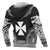 Wallis nd Futuna Polynesian Chief Custom Zip up Hoodie Black Version - Polynesian Pride