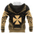 Wallis nd Futuna Polynesian Chief Custom Zip up Hoodie Gold Version Unisex Gold - Polynesian Pride
