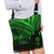 Wallis and Futuna Boho Handbag - Green Color Cross Style - Polynesian Pride