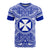 Wallis and Futuna T Shirt Wallis et Futuna Coat of Arms Polynesian Flag Color Unisex Blue - Polynesian Pride