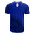Wallis and Futuna All Over T Shirt Wallis and Futuna Coat of Arms Polynesian Tribal Blue Version - Polynesian Pride