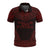 Wallis and Futuna Polo Shirt Wallis and Futuna Coat Of Arms Polynesian Chief Tattoo Red Version Unisex Red - Polynesian Pride