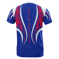 Wallis and Futuna T Shirt Wallis and Futuna Coat of Arms Polynesian Stylized - Polynesian Pride