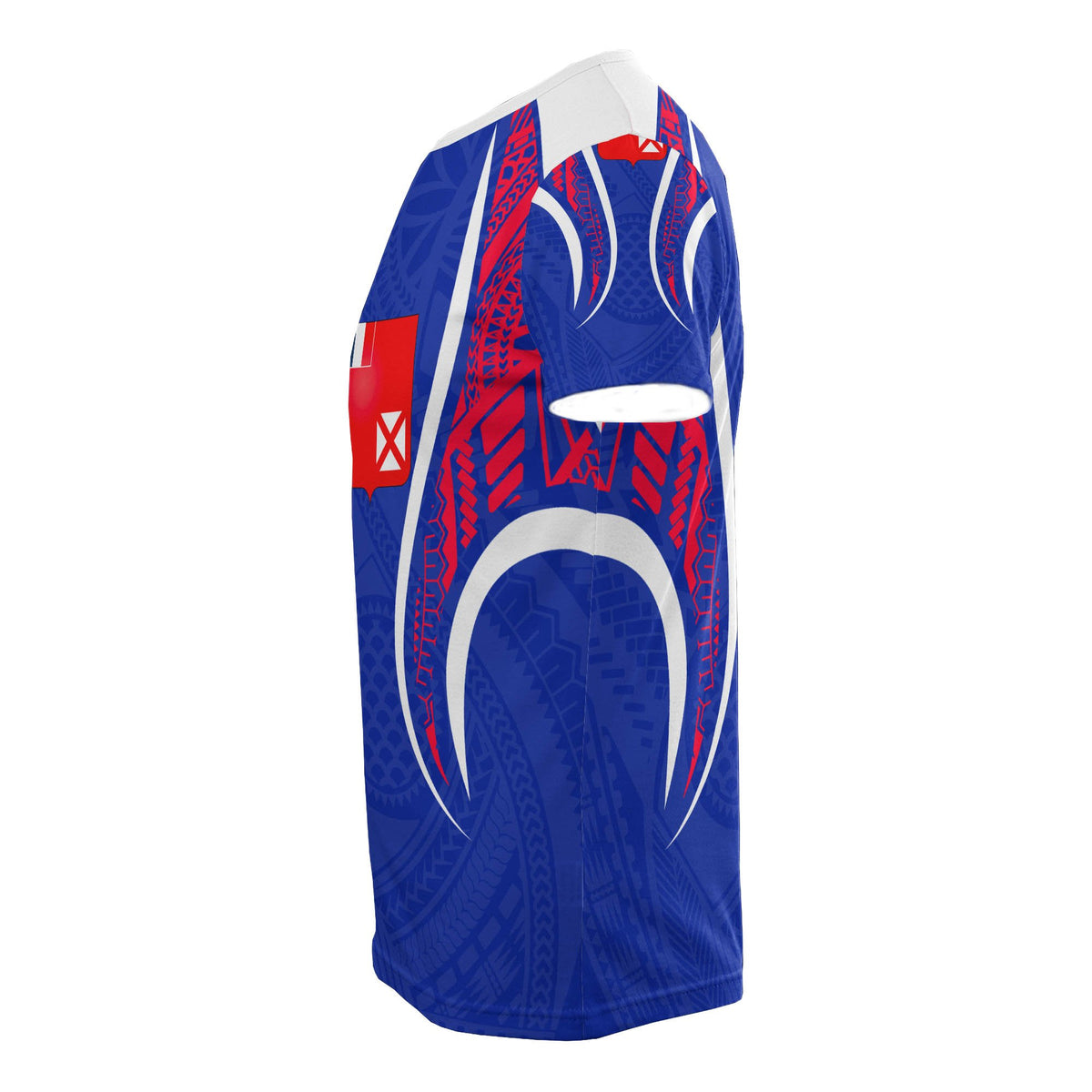 Wallis and Futuna T Shirt Wallis and Futuna Coat of Arms Polynesian Stylized - Polynesian Pride