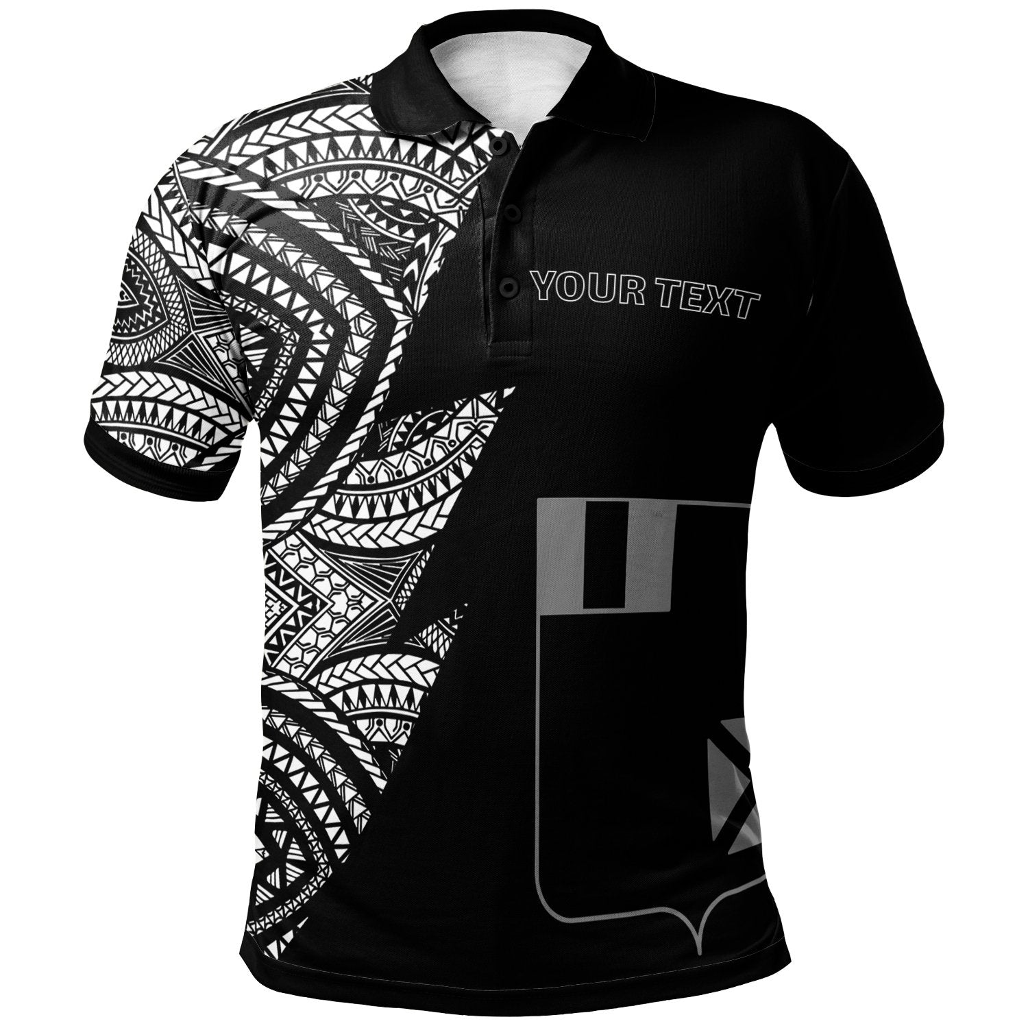 Wallis and Futuna Custom Polo Shirt Flash Style White Unisex White - Polynesian Pride