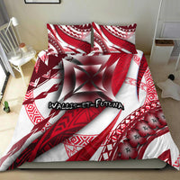 Wallis et Futuna Bedding Set Artsy Style - White LT9 White - Polynesian Pride