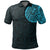 New Zealand Maori Polo Shirt, Maori Warrior Tattoo Golf Shirts Blue Black - Polynesian Pride