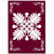 Hawaiian Quilt Maui Plant And Hibiscus Pattern Area Rug - White Burgundy - AH White - Polynesian Pride