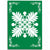 Hawaiian Quilt Maui Plant And Hibiscus Pattern Area Rug - White Green - AH White - Polynesian Pride