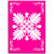 Hawaiian Quilt Maui Plant And Hibiscus Pattern Area Rug - White Pink - AH White - Polynesian Pride