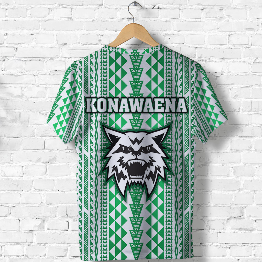 Hawaii Konawaena Wildcats School T Shirt Simple Style LT8 - Polynesian Pride