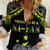 Vanuatu Proud To Be A Ni-Van - Polynesian Pattern Women Casual Shirt - Malampa Province LT7 Female Black - Polynesian Pride