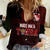 Personalised Aussie Wallabies Mix Mate Maa Tonga Women Casual Shirt Ver 01 LT7 Female Black - Polynesian Pride